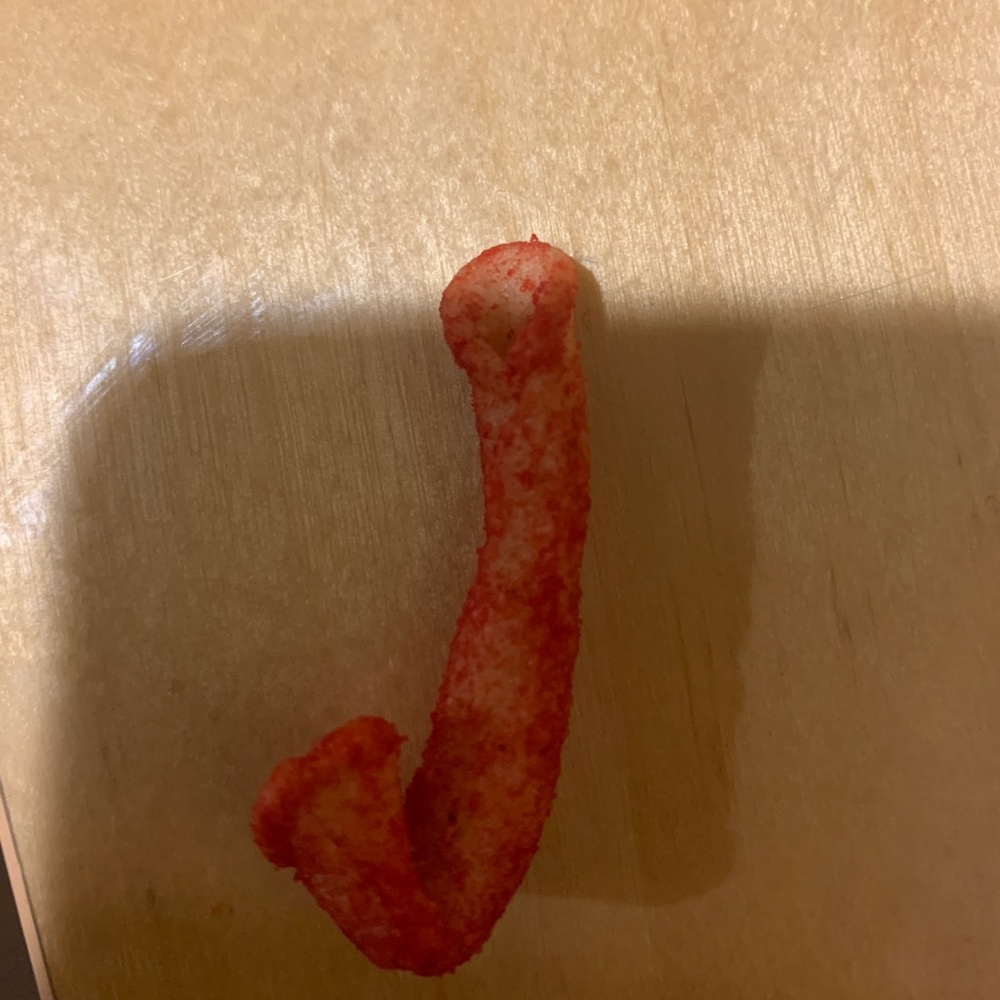 Taki shaped like a j / saxophone 🎷